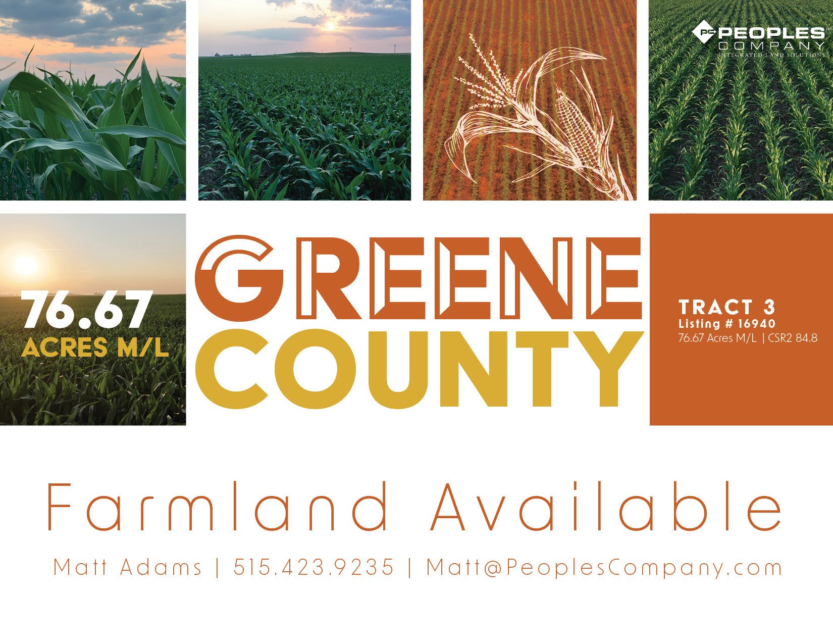Listing 16940 76.67 acres in IA Peoples Company